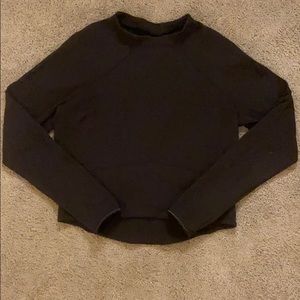 Lululemon Hill and Valley Mock Neck Pullover Sz 8